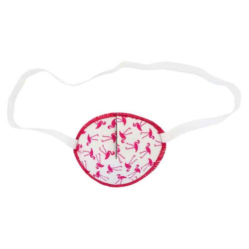 Flamingos colourful eye patch for children for effective amblyopia treatment