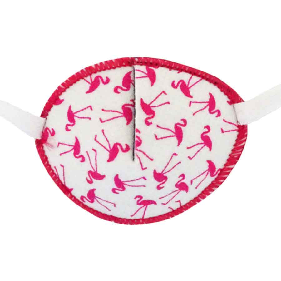 Flamingos colourful eye patch for children for effective amblyopia treatment