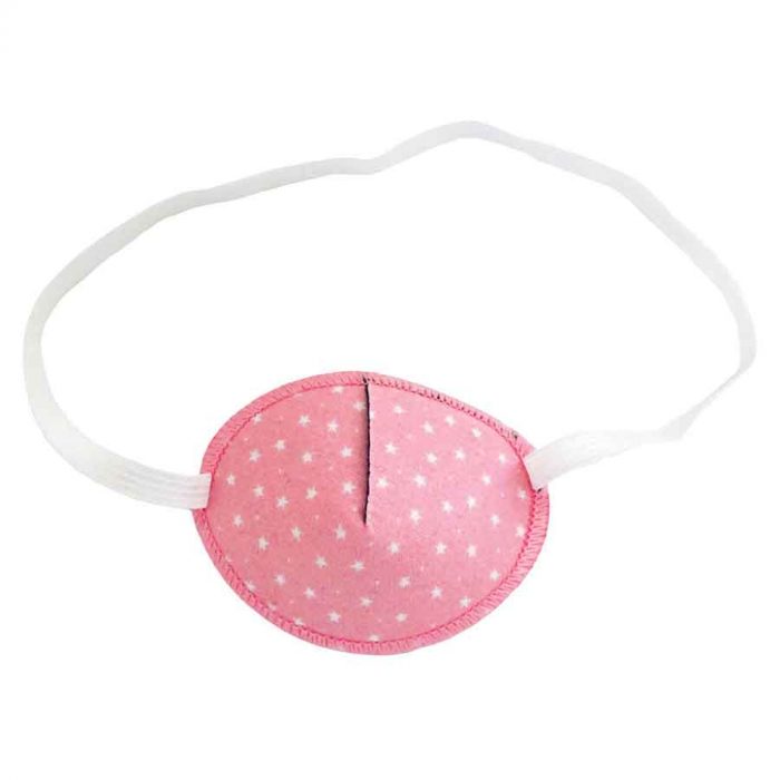 Pretty Pink colourful eye patch for children for effective amblyopia treatment