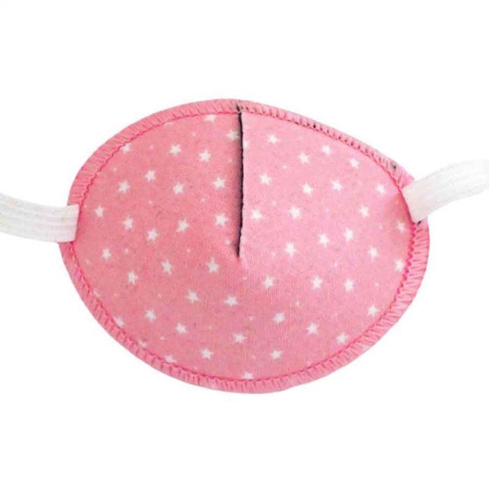 Pretty Pink colourful eye patch for children for effective amblyopia treatment