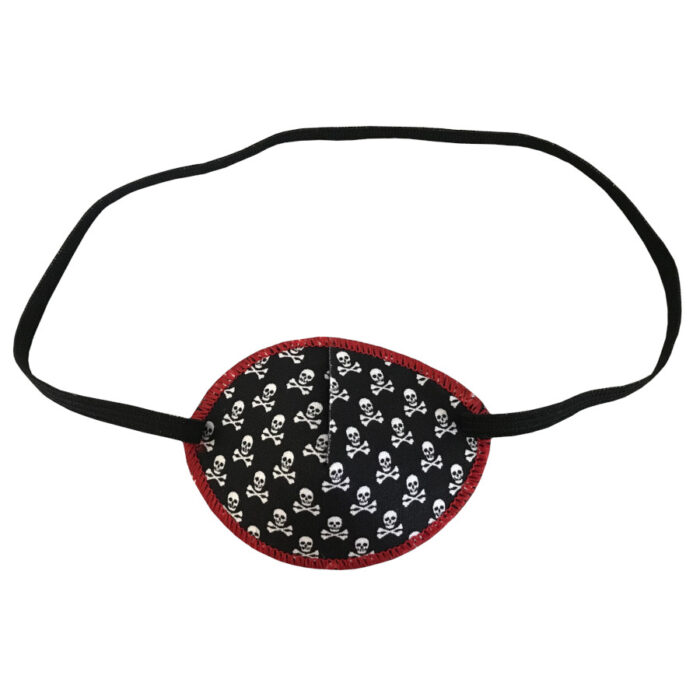 Skulls colourful eye patch for children for effective amblyopia treatment