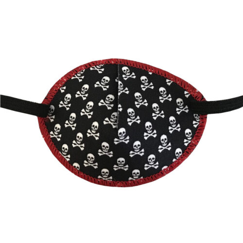 Skulls colourful eye patch for children for effective amblyopia treatment