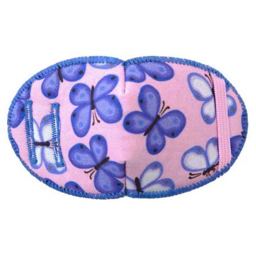 Wing Whisper soft reusable fabric eye patch for children with glasses