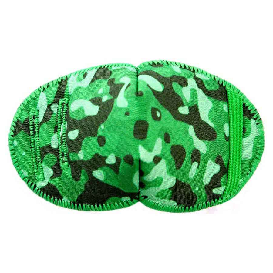 Camouflage soft reusable fabric eye patch for children with glasses