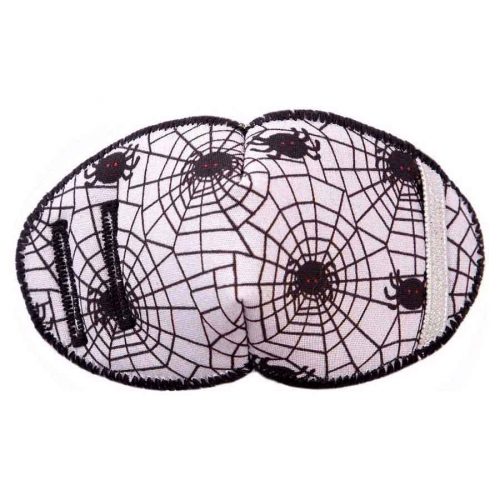 Cobwebs soft reusable fabric eye patch for children with glasses