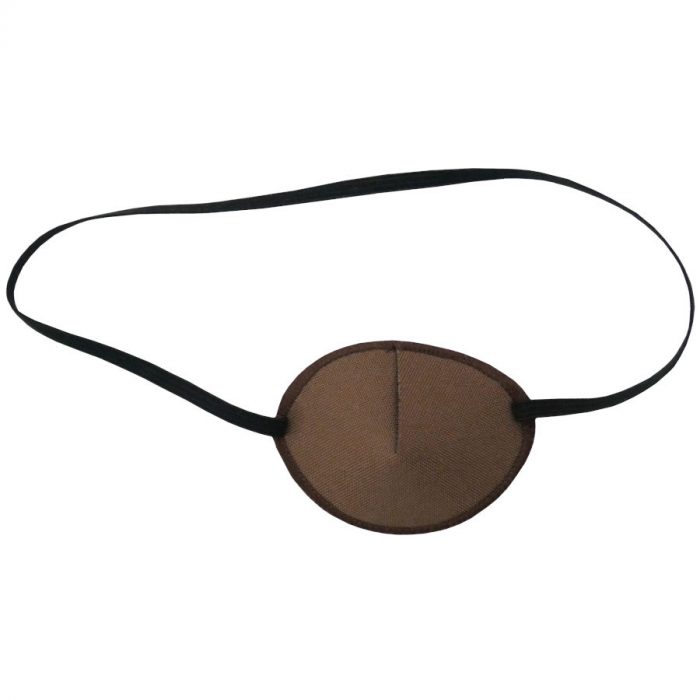 Kay Adult Eye Patches Mocha Small medical fabric eye patch for adults UK