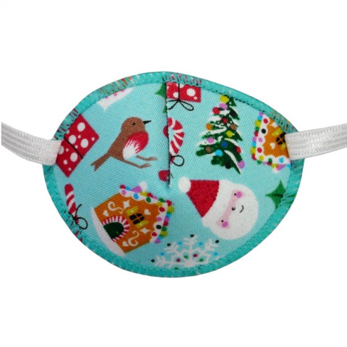 Kay Fun Patch Christmas Time colourful eye patch for children for effective amblyopia treatment