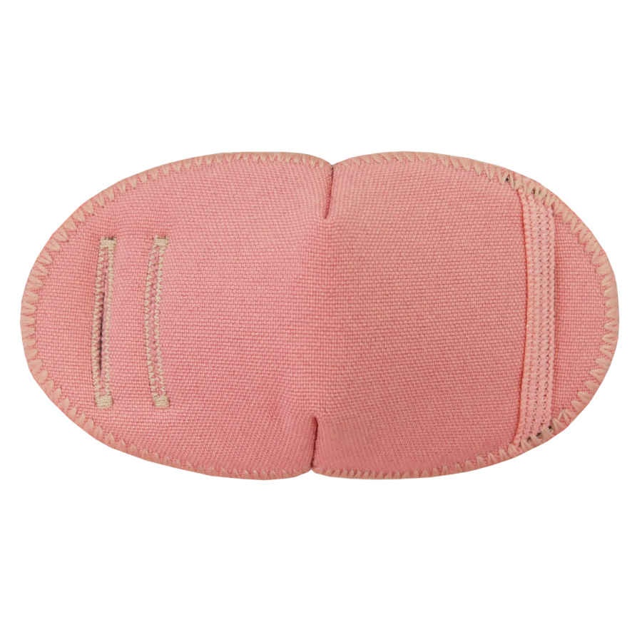 Coral soft reusable fabric eye patch for children with glasses